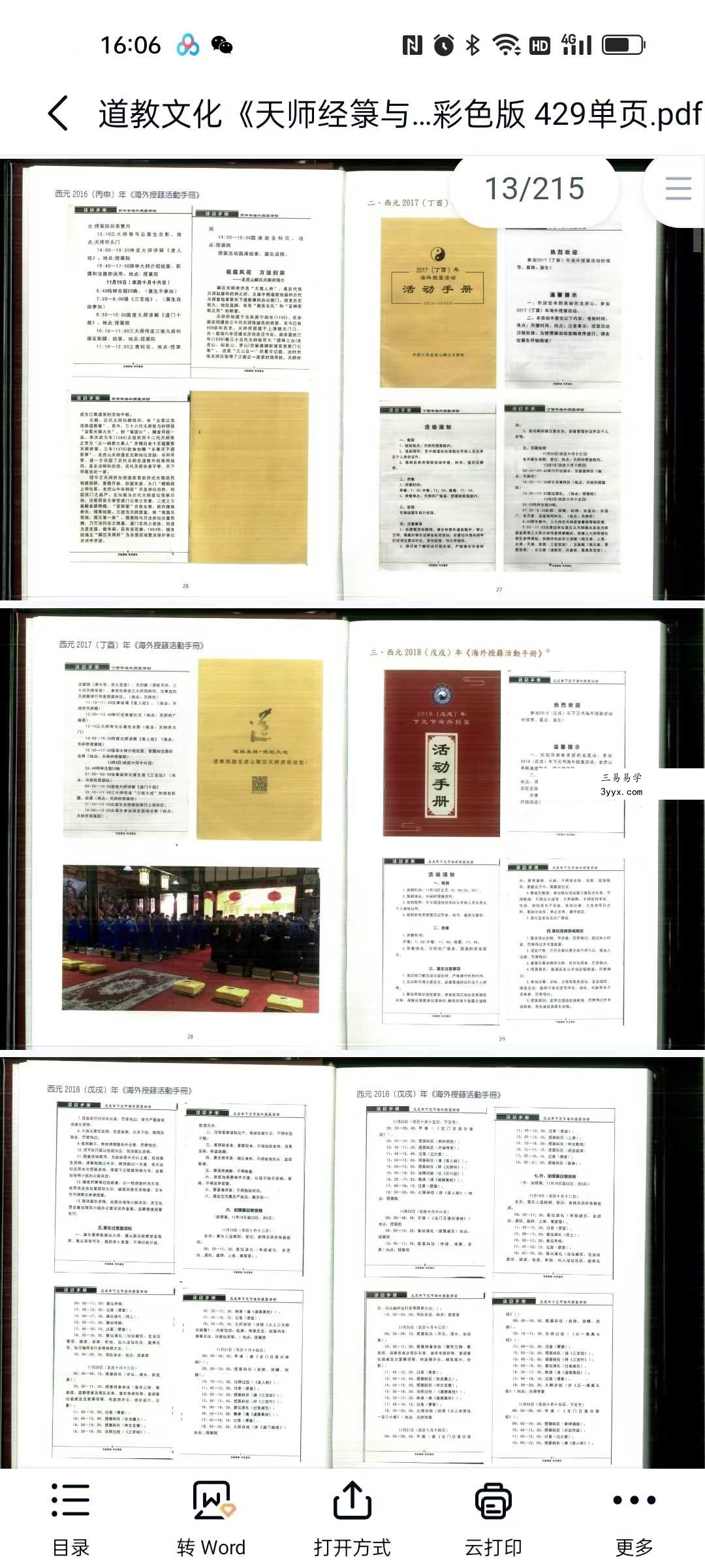 道教文化《天师经箓与仪式》429页 彩色版 资料图片