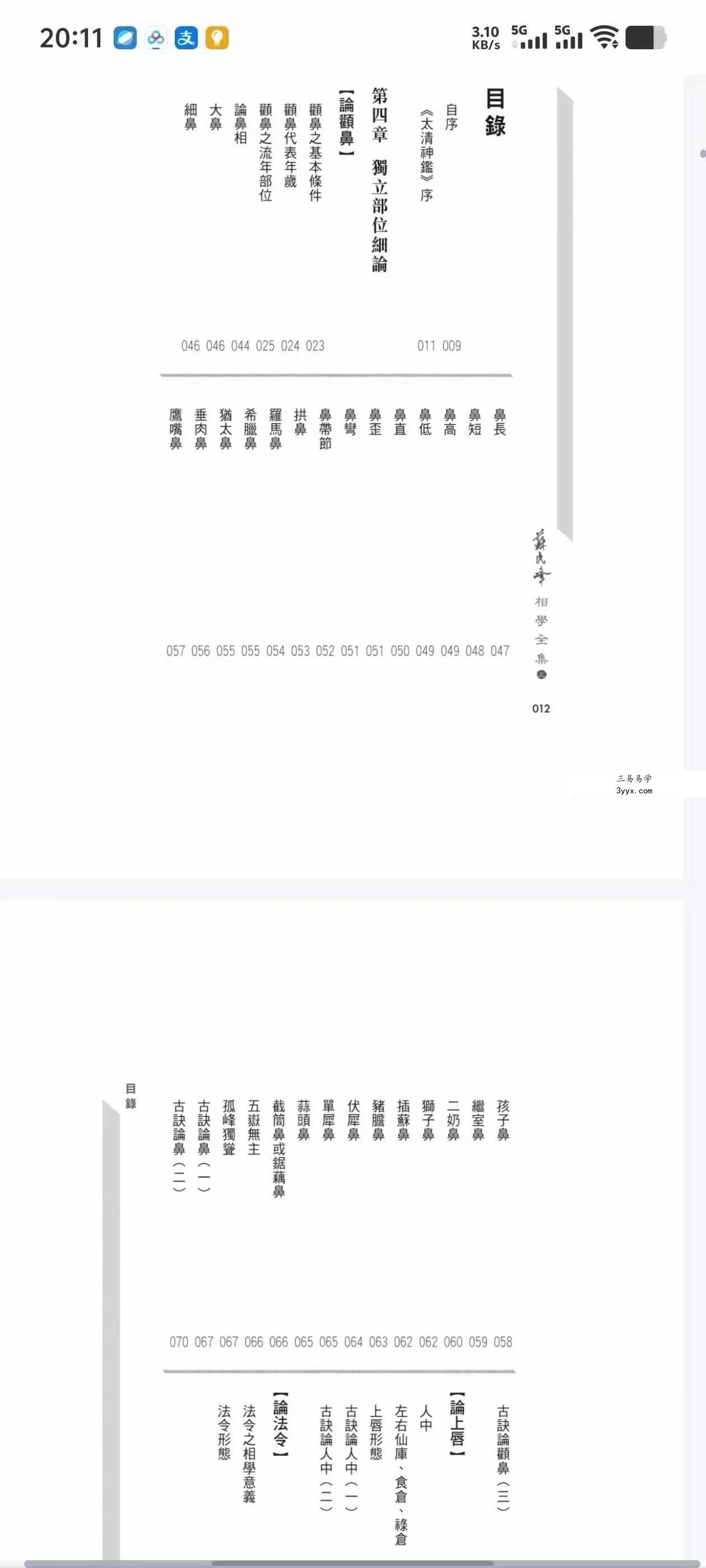 苏民峰 相学全集 四本 资料图片