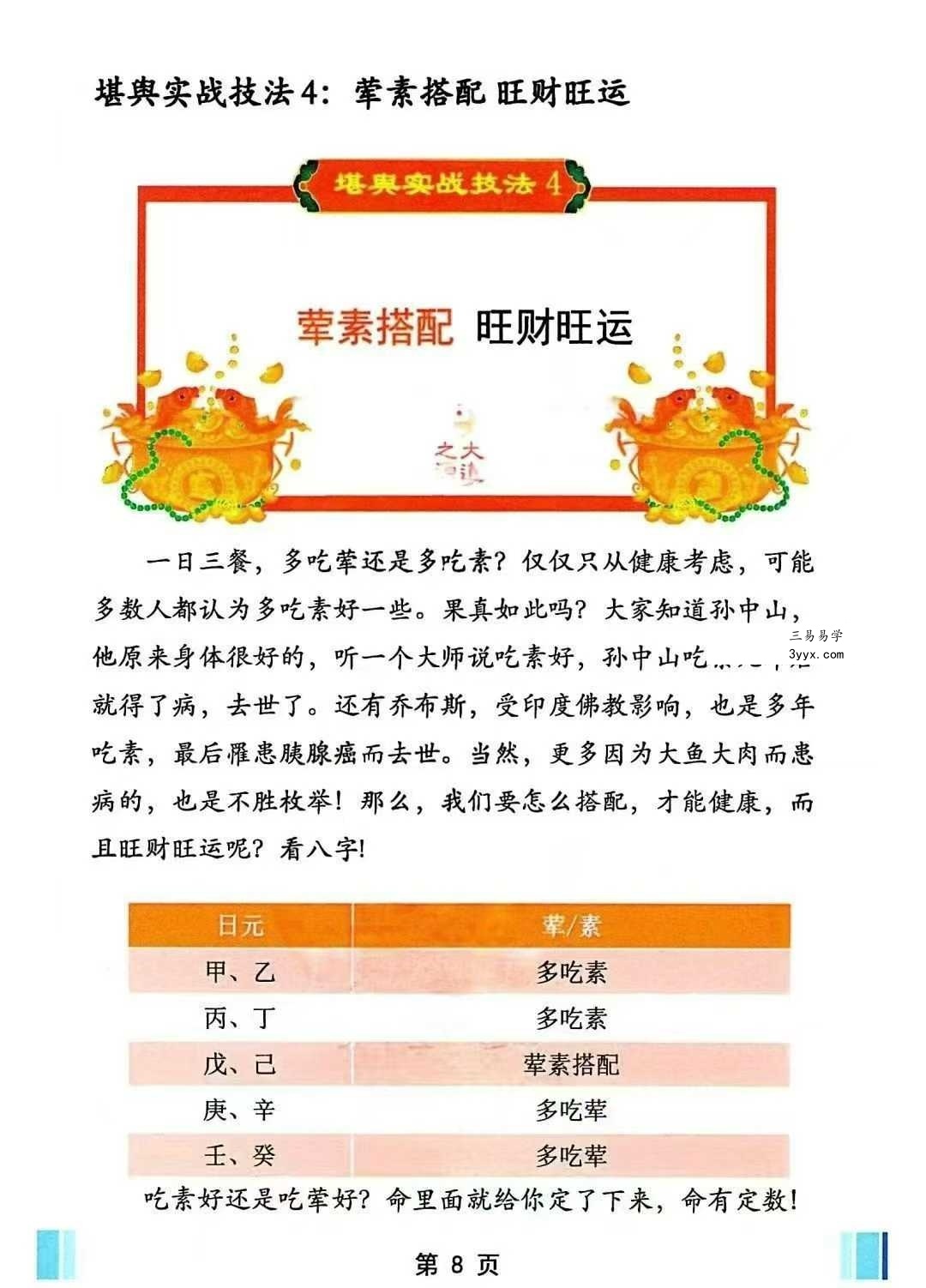 堪舆实战技法《家中布财库必定富中富、客厅布局财富贵人、睡前催财、四方财库阵招财招贵人》60页 资料图片