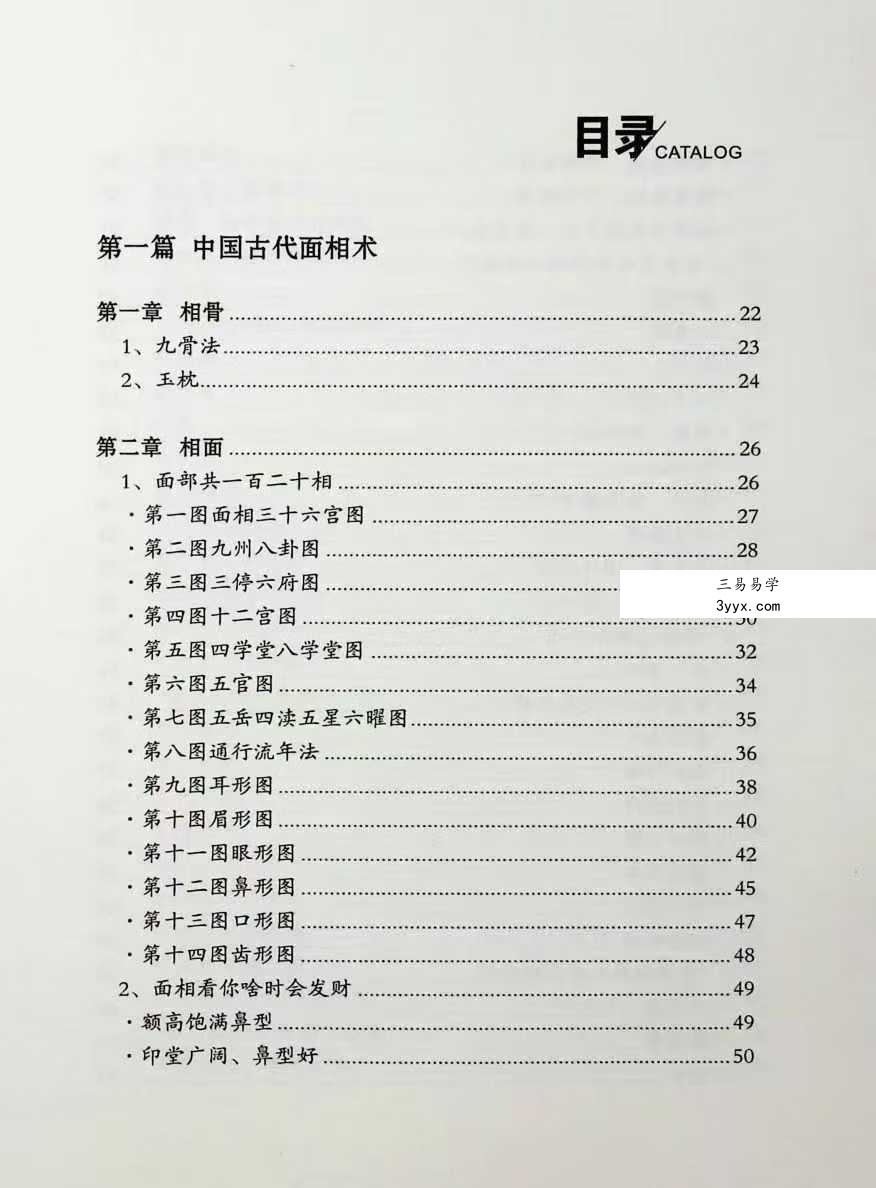 郑博士说面相和手相255页 资料图片