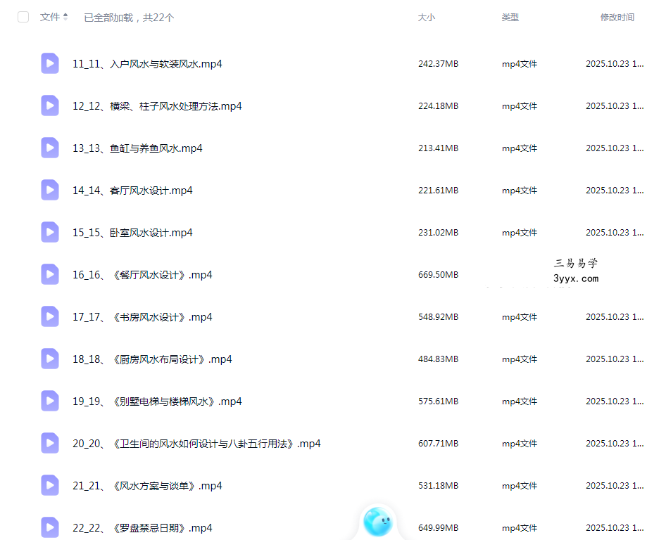 张伟峰 设计风水专业提升班22集 资料图片