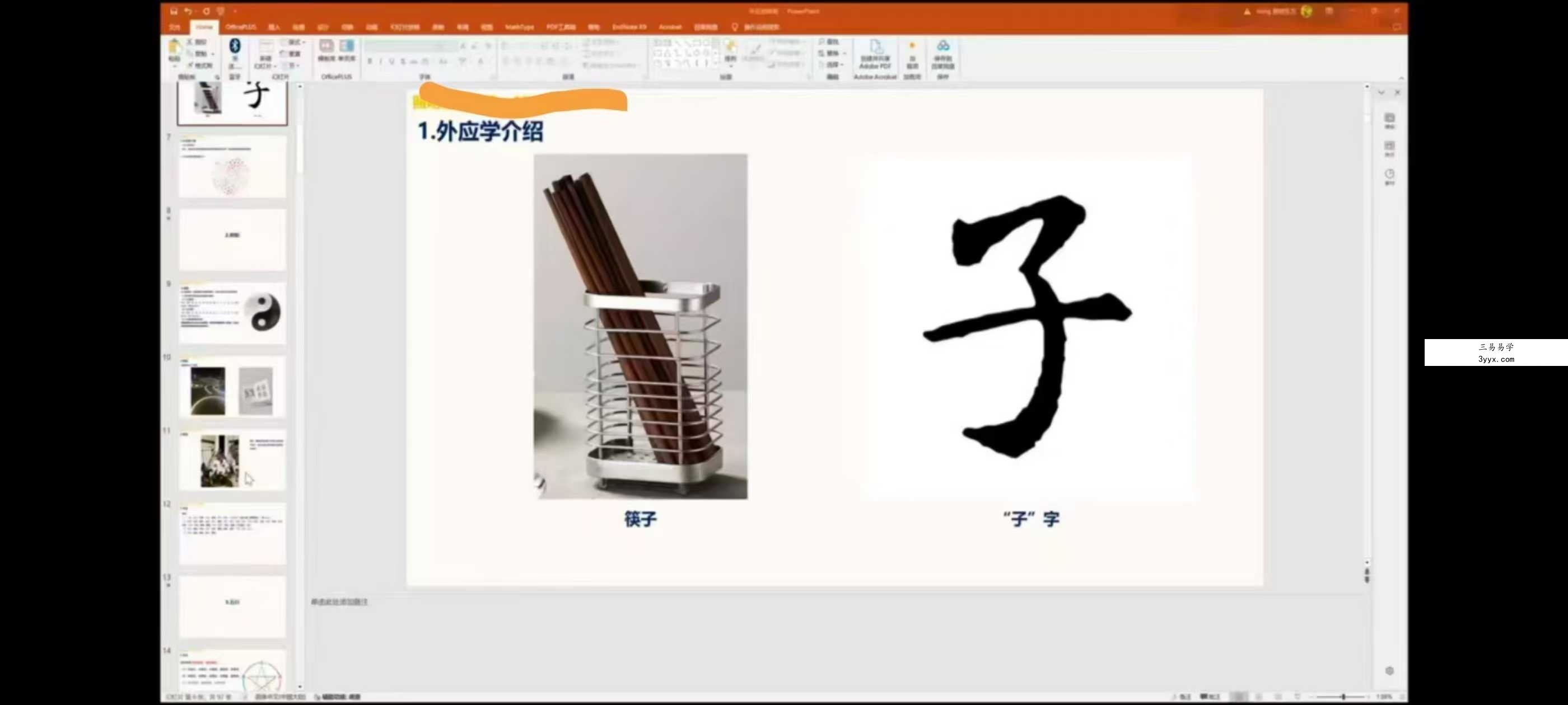 照明居士《外应学》初级班10集 资料图片