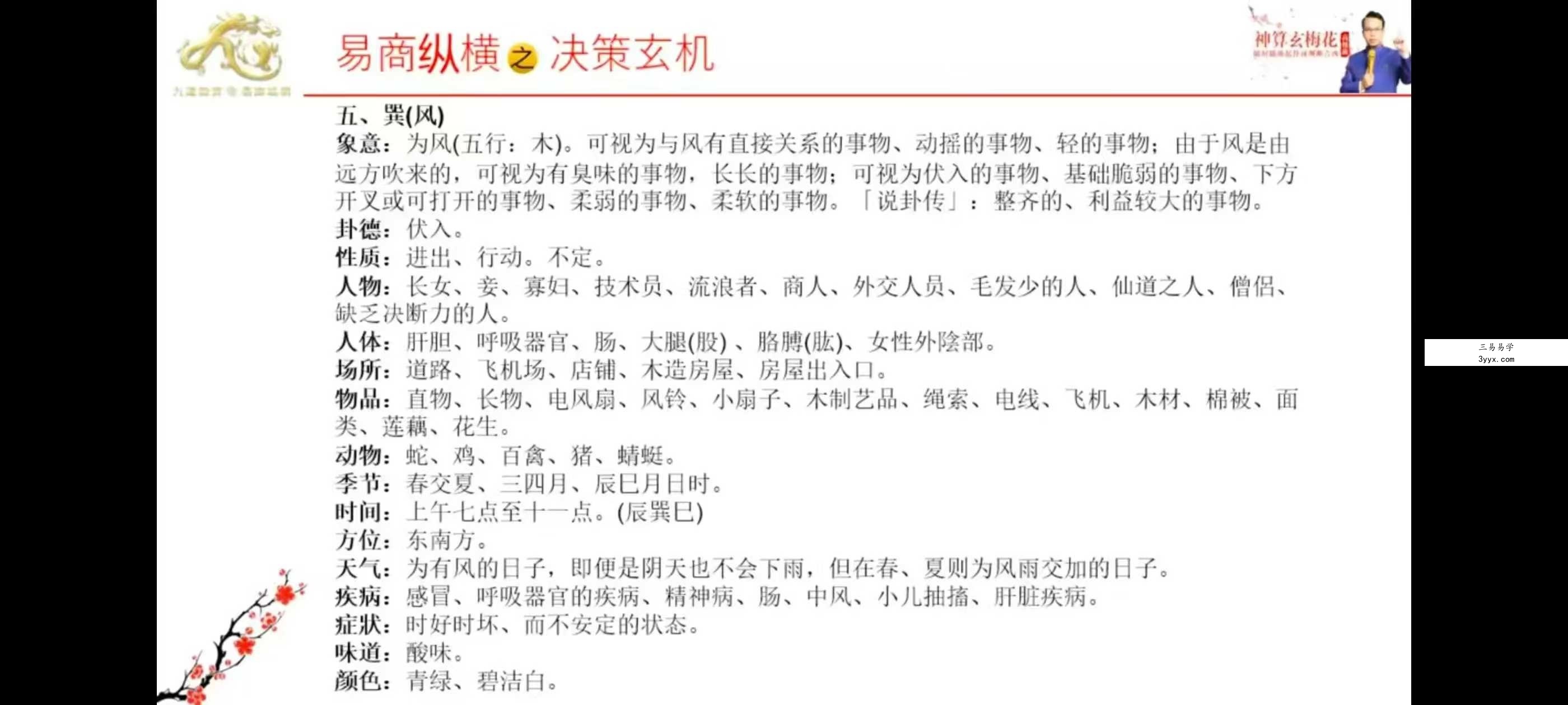 玄祥 李孟谦《梅花易数》1、2、3期训练营+高级班 资料图片