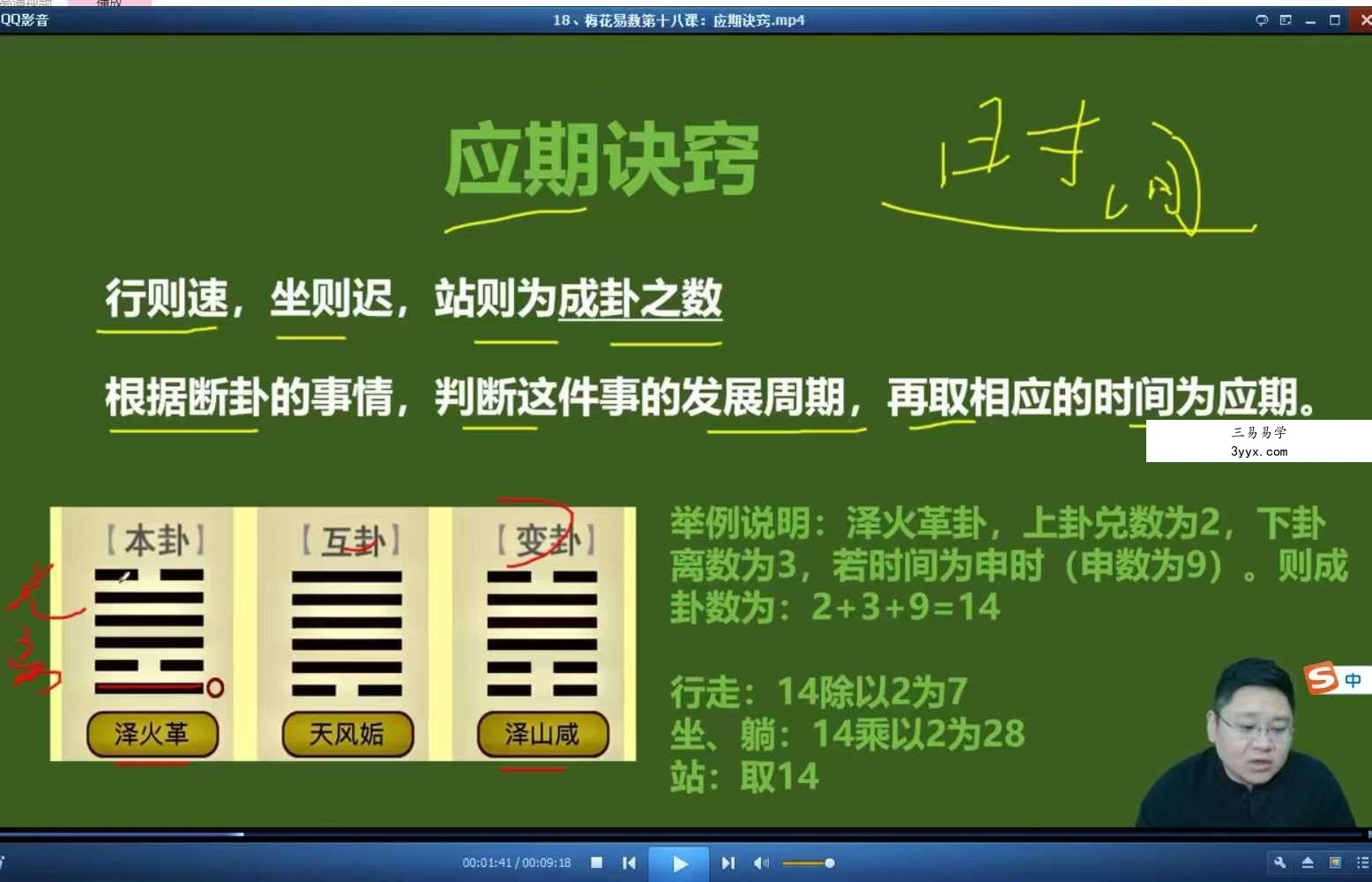 鑫河《梅花易数精品课》26集 资料图片