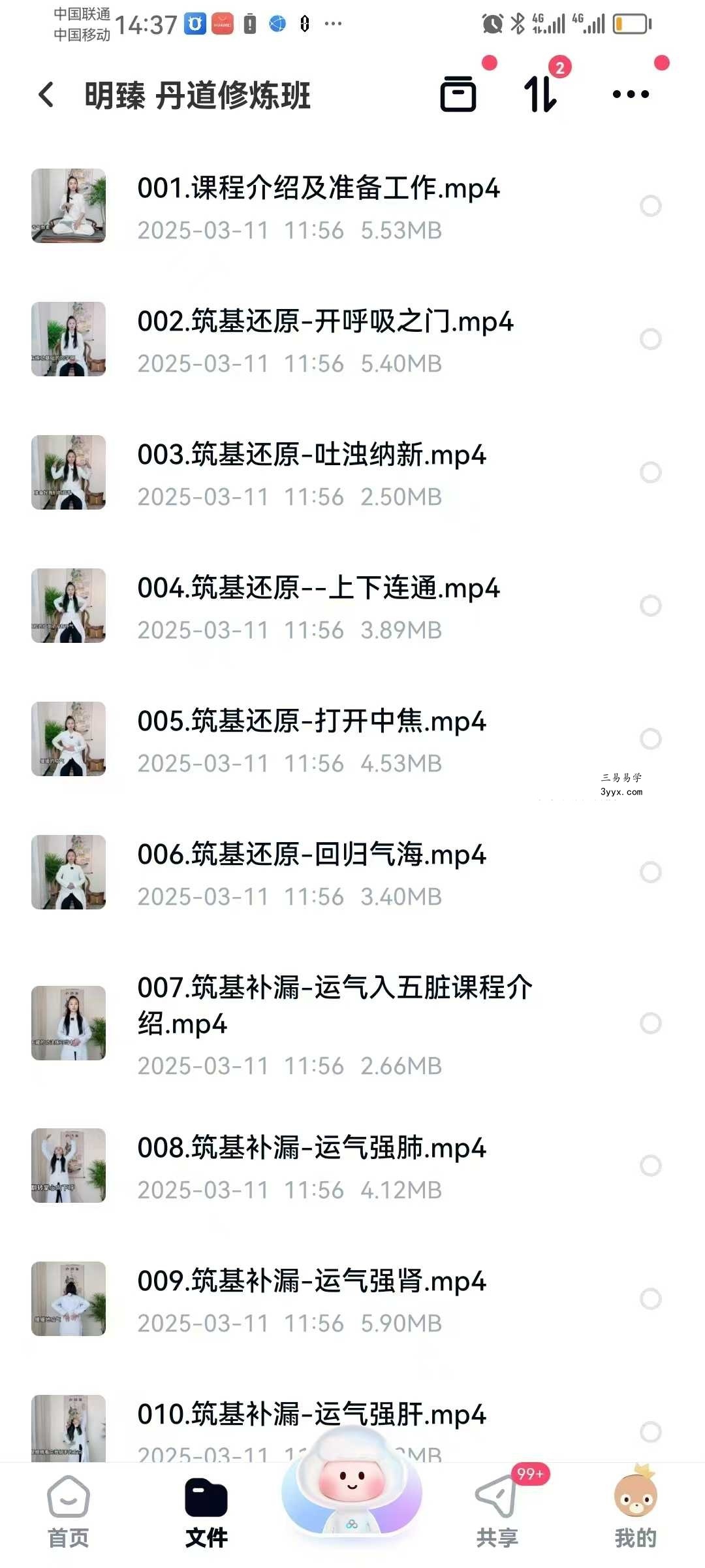 【实修好课】明臻 丹道修炼班 全38讲视频课 资料图片