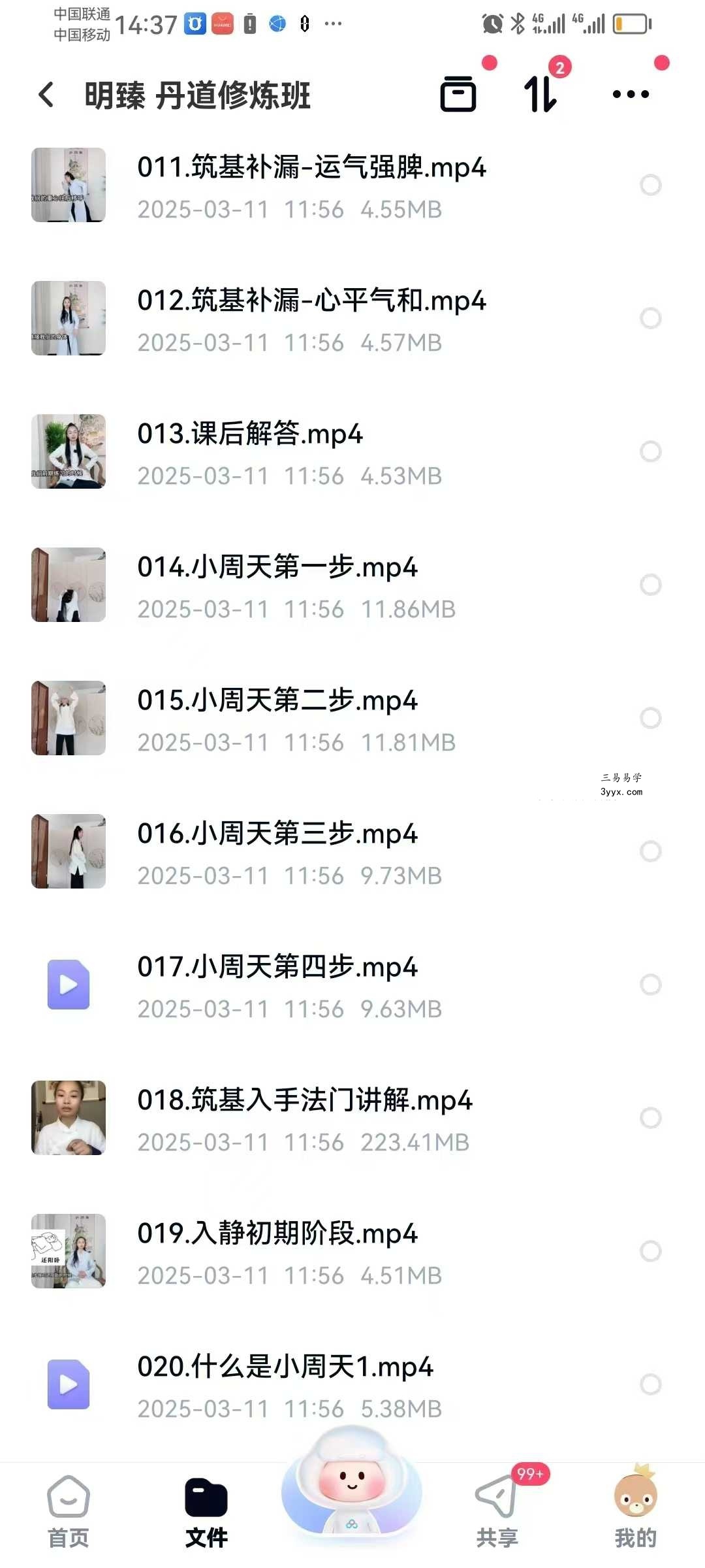 【实修好课】明臻 丹道修炼班 全38讲视频课 资料图片