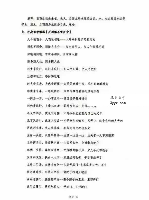 张旭 龙门飞甲《一宅断、铁口直断、阳宅六亲、财运、病、死秘传》高级课件292页 资料图片