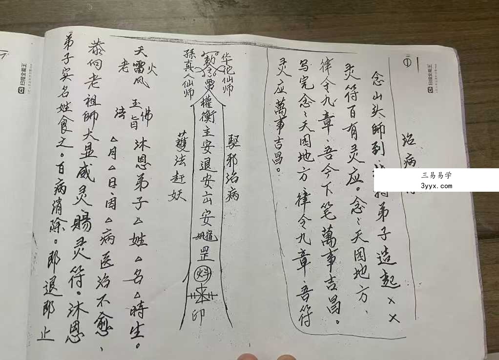 福源堂 孙太祖师教法灵符 段法天大圣教 第一本40页 资料图片