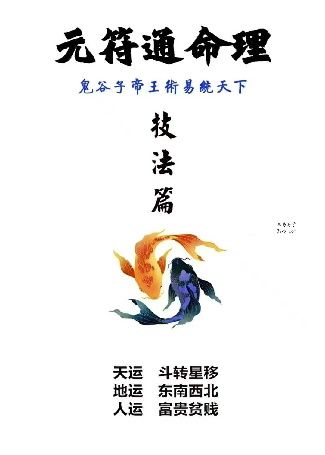 《元符通命理》基础篇+技法篇 资料图片