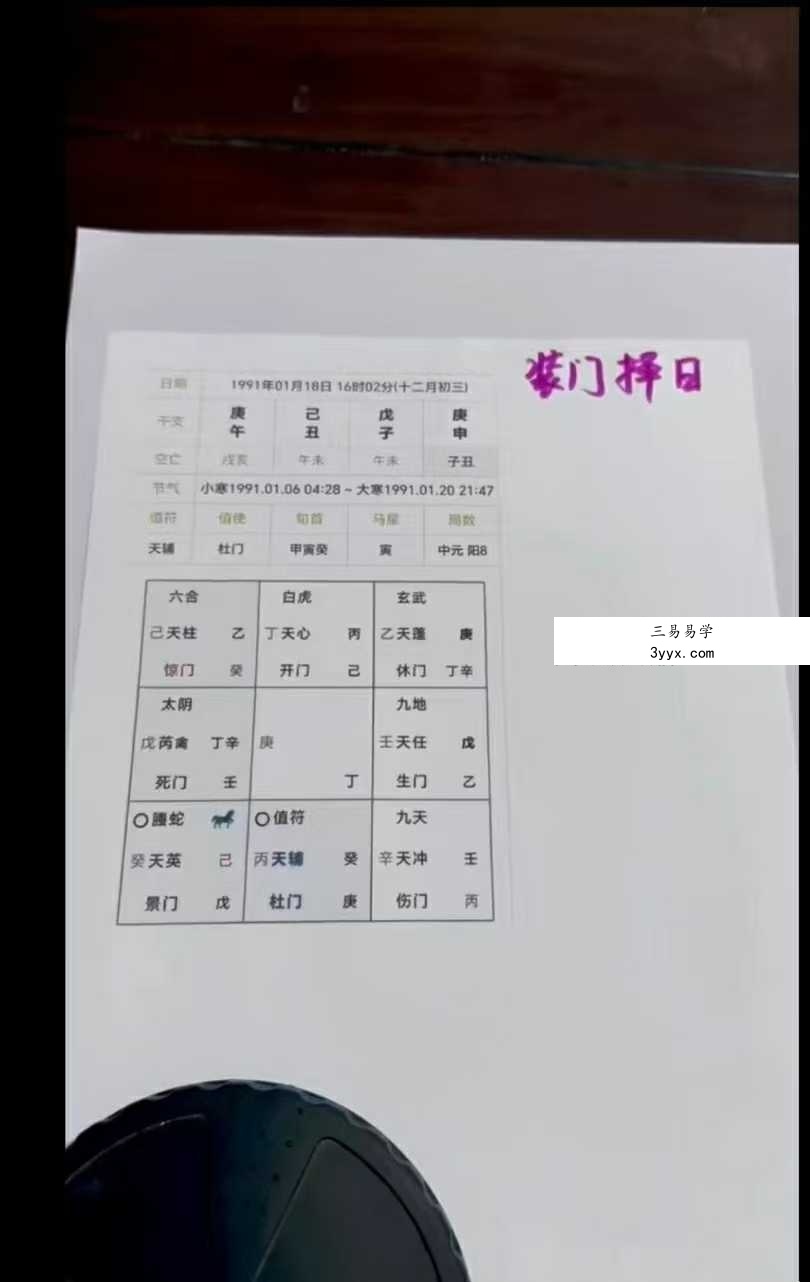 白泽《奇门择日线上课程》16集 资料图片