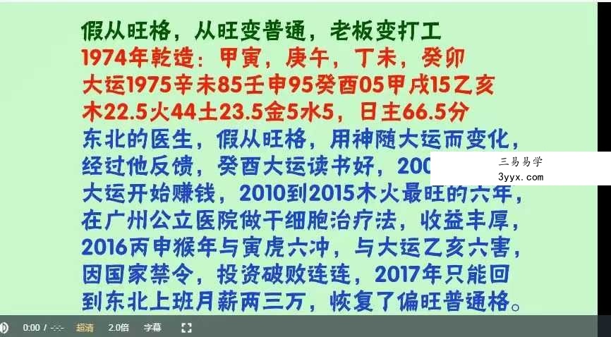 韦杰耀《八字命理用神岁运》18集 资料图片