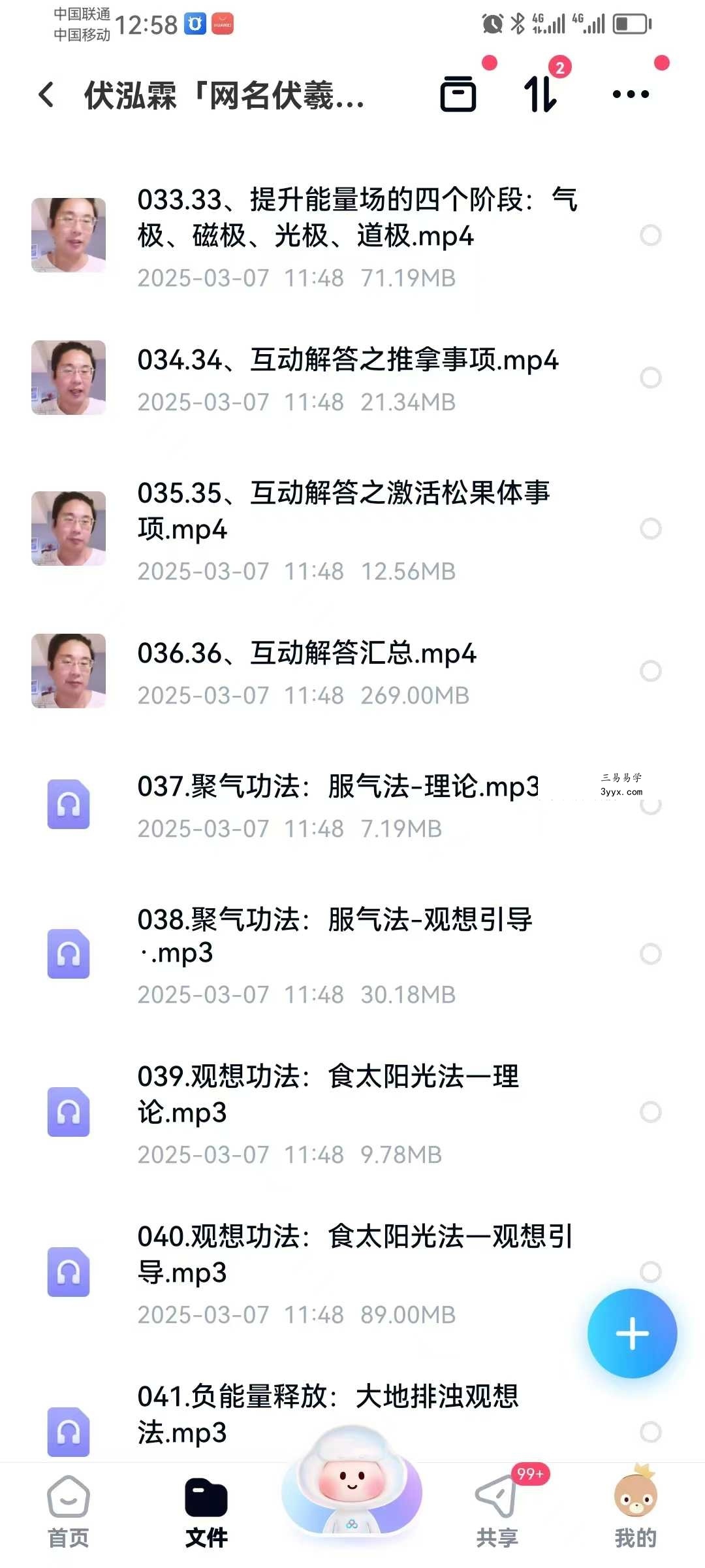 伏泓霖【网名伏羲后人】能量的奥秘（修行进阶）40集 资料图片