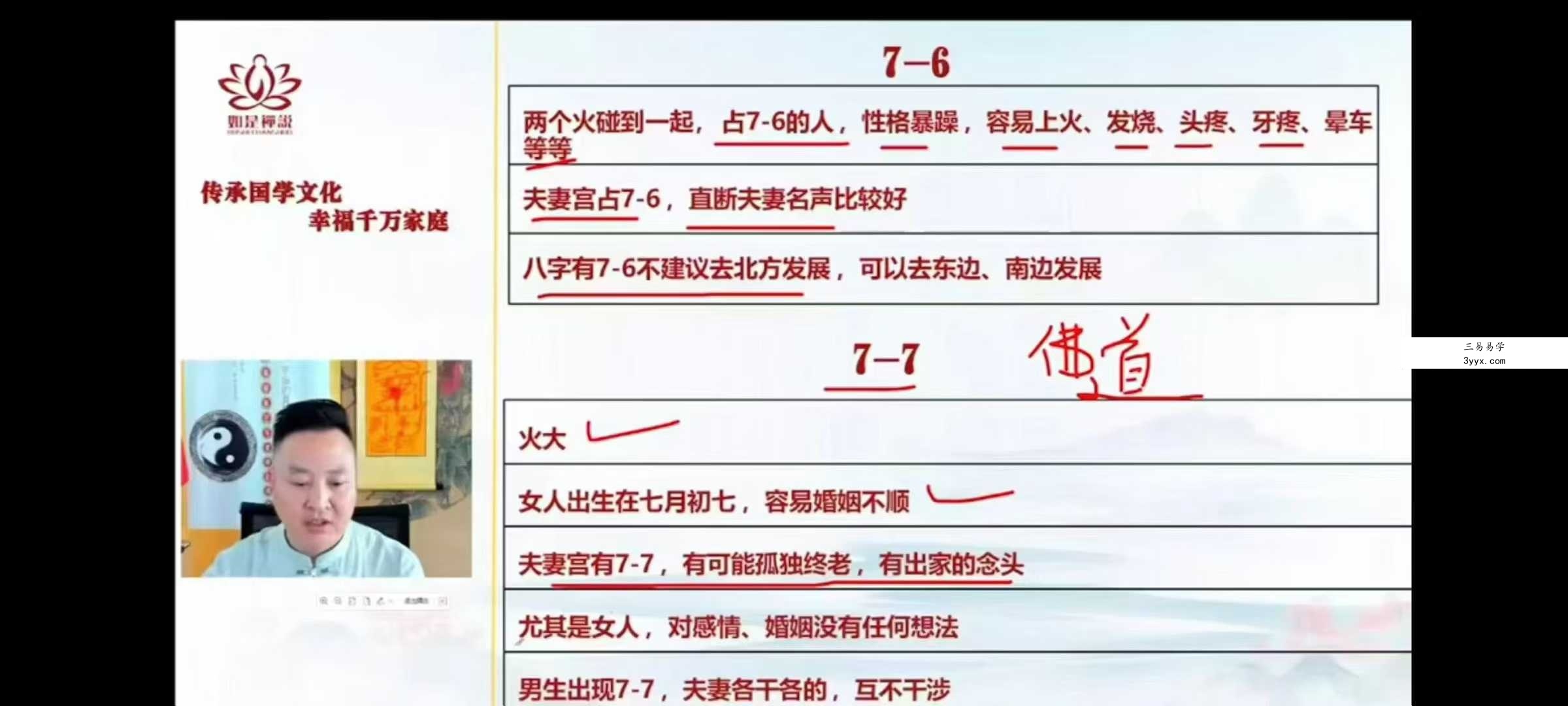 李星辰《数字八字》高阶班23集 资料图片