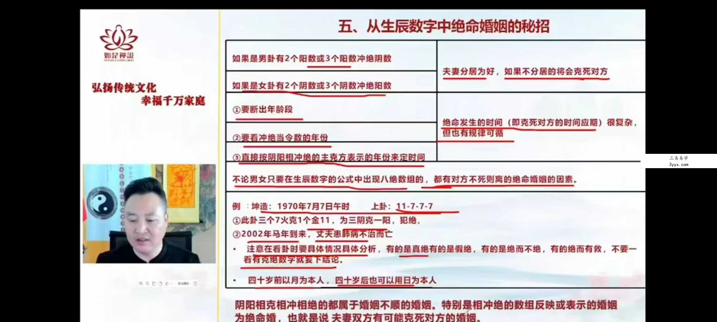 李星辰《数字八字》高阶班23集 资料图片