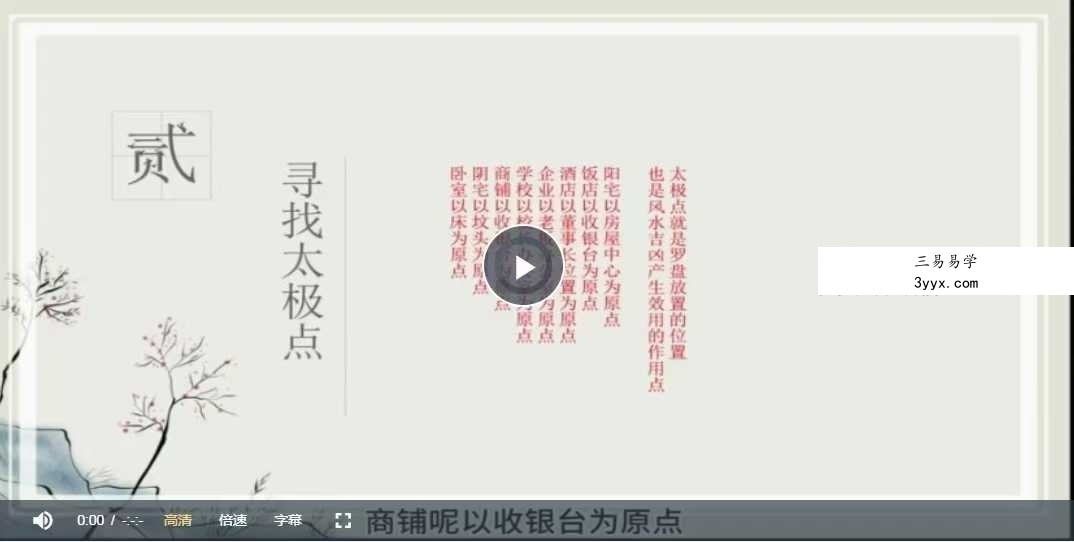 易云 阳宅风水17集视频 资料图片