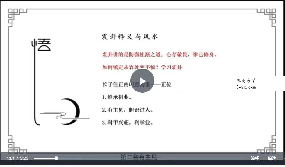 易云 阳宅风水17集视频 资料图片