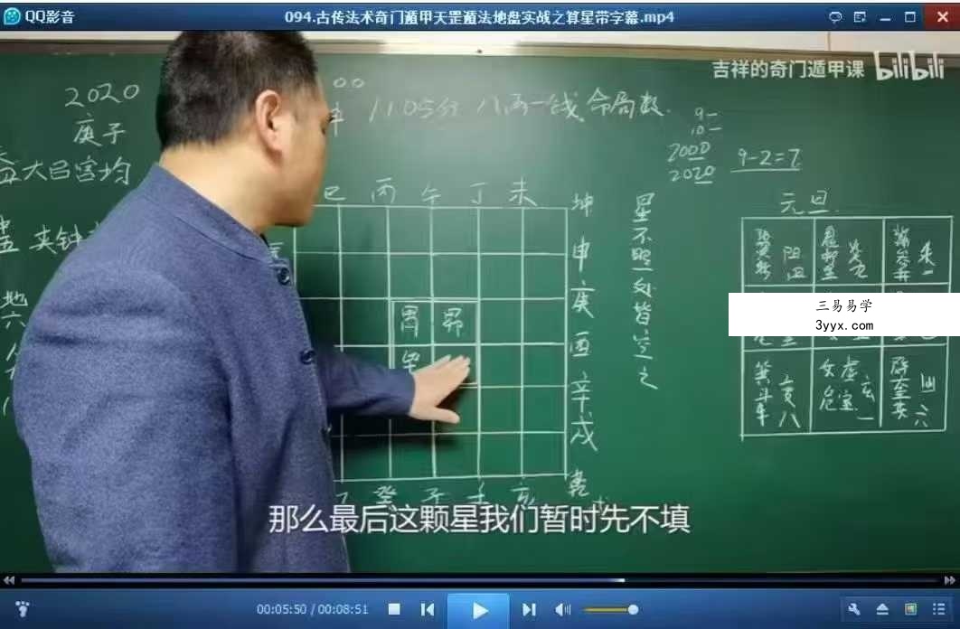 勾吉祥《袁天罡奇门遁甲》112集视频课讲解 资料图片