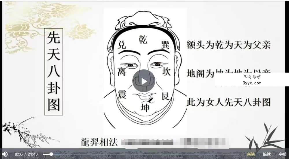 龙羿 面相弟子内训60集 资料图片