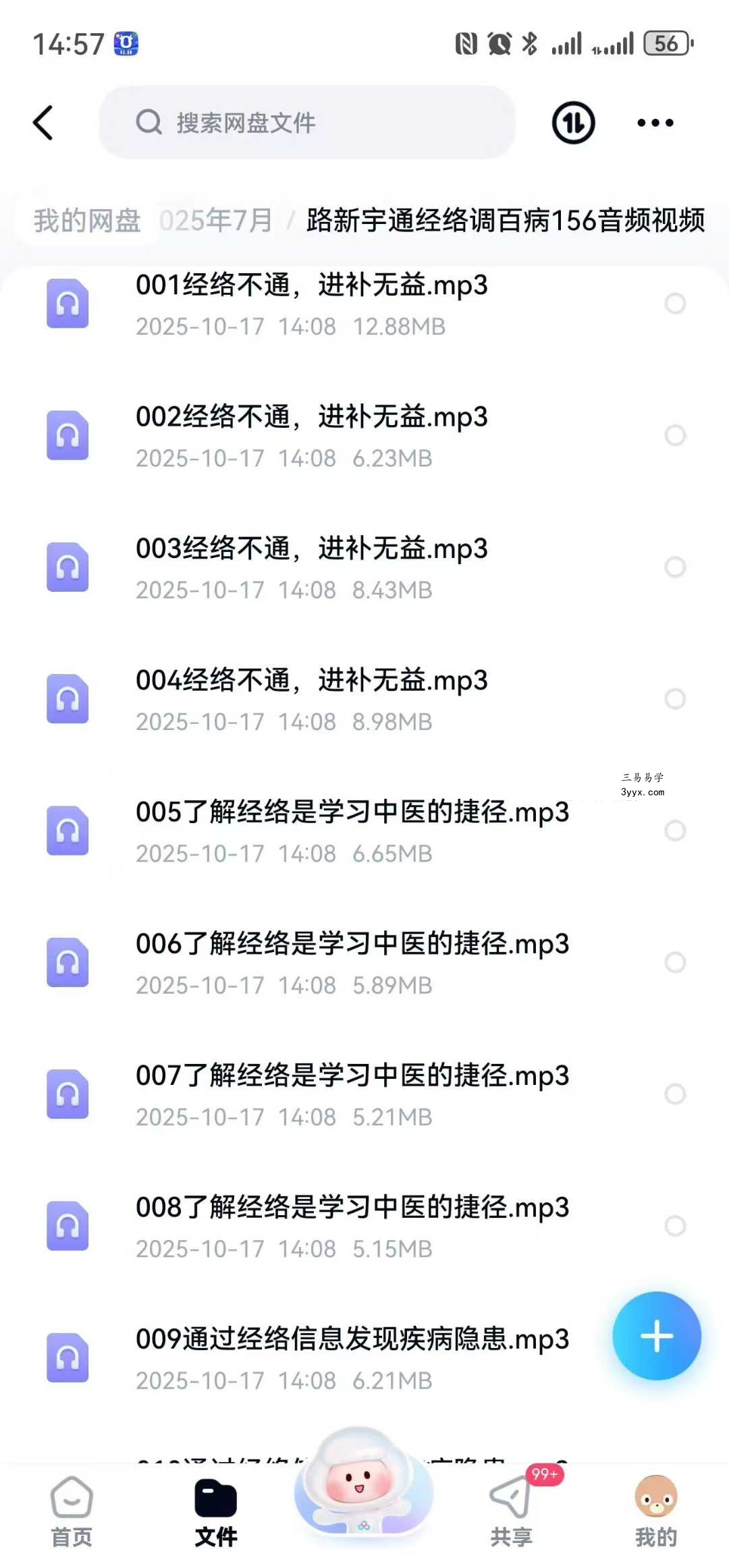 路新宇 通经络调百病156节音频视频 资料图片