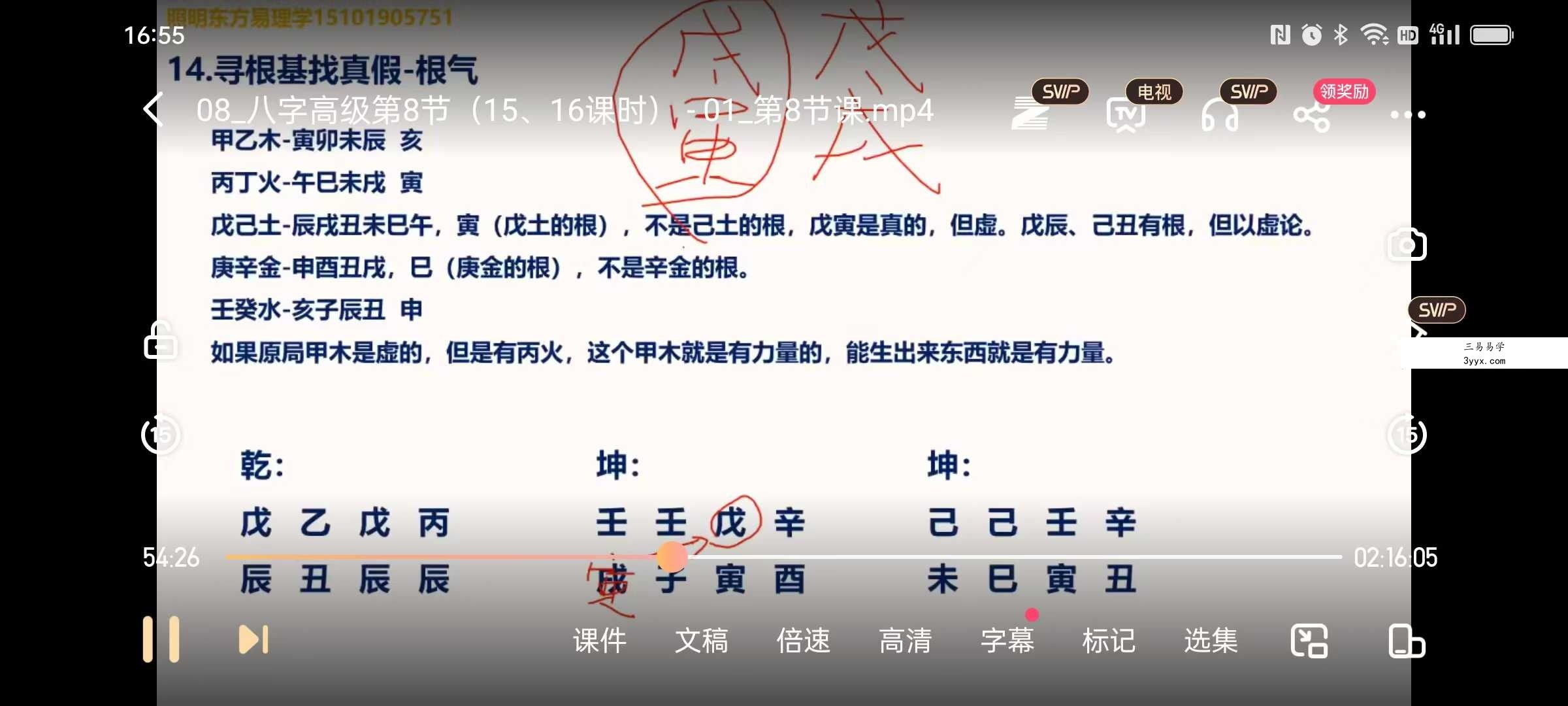 照明东方《八字高级班》12集 资料图片