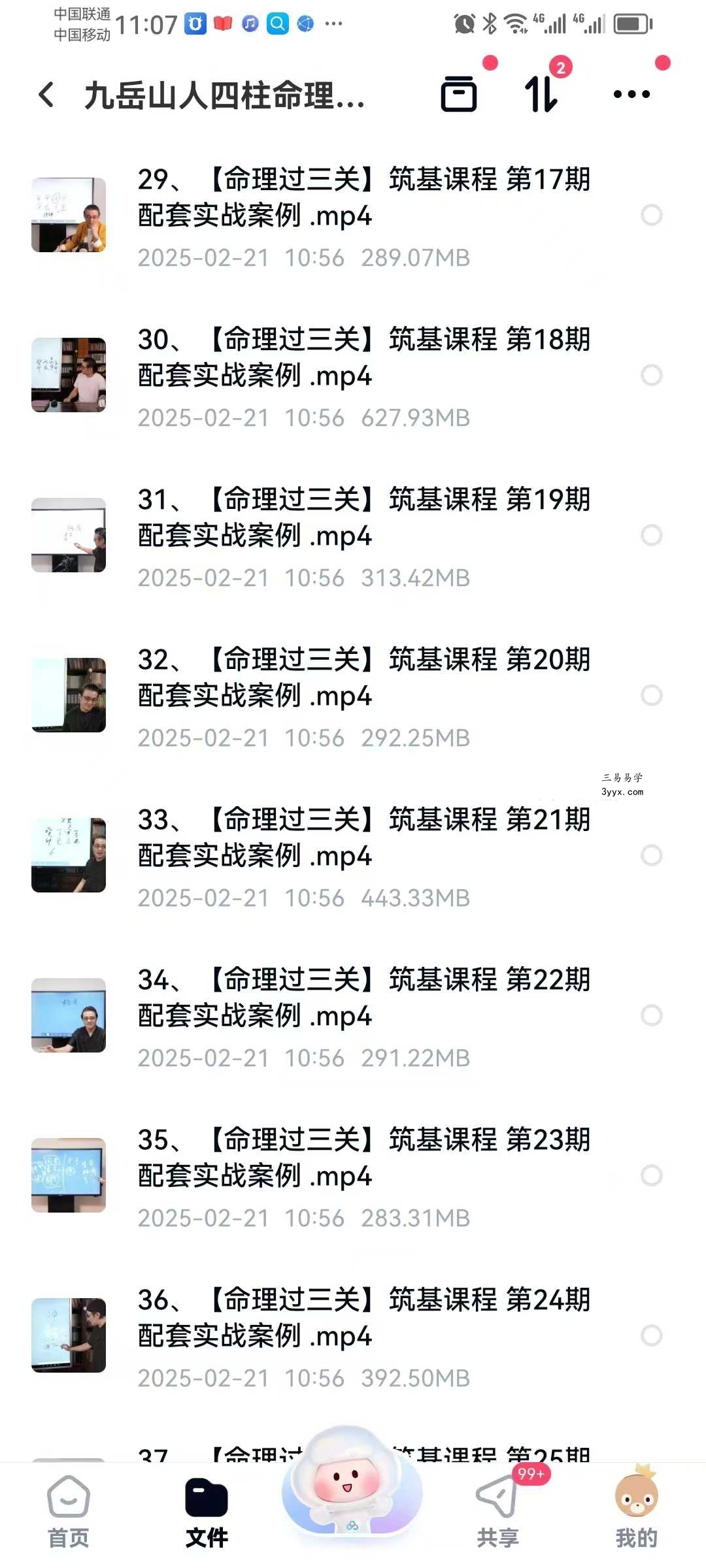 九岳山人 四柱命理过三关筑基直播课42集 资料图片