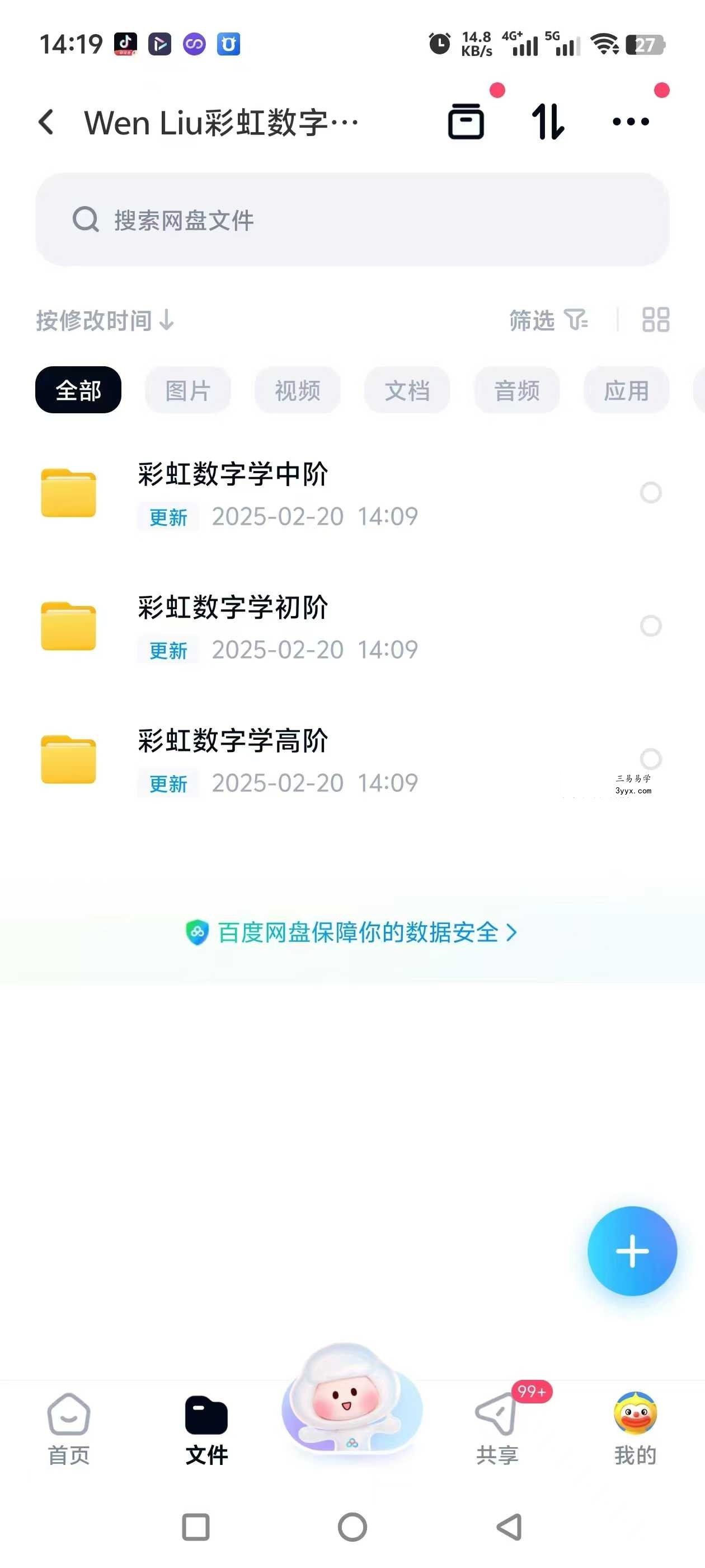 Wen Liu彩虹数字学三阶段专业课 资料图片