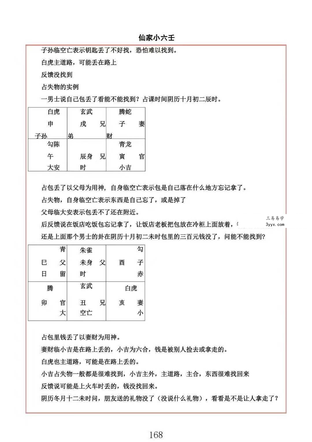 易海游龙《仙家小六壬》445页 资料图片