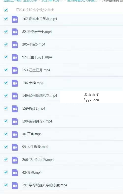 贺侨莉《八字基础篇+进阶篇》453集 资料图片