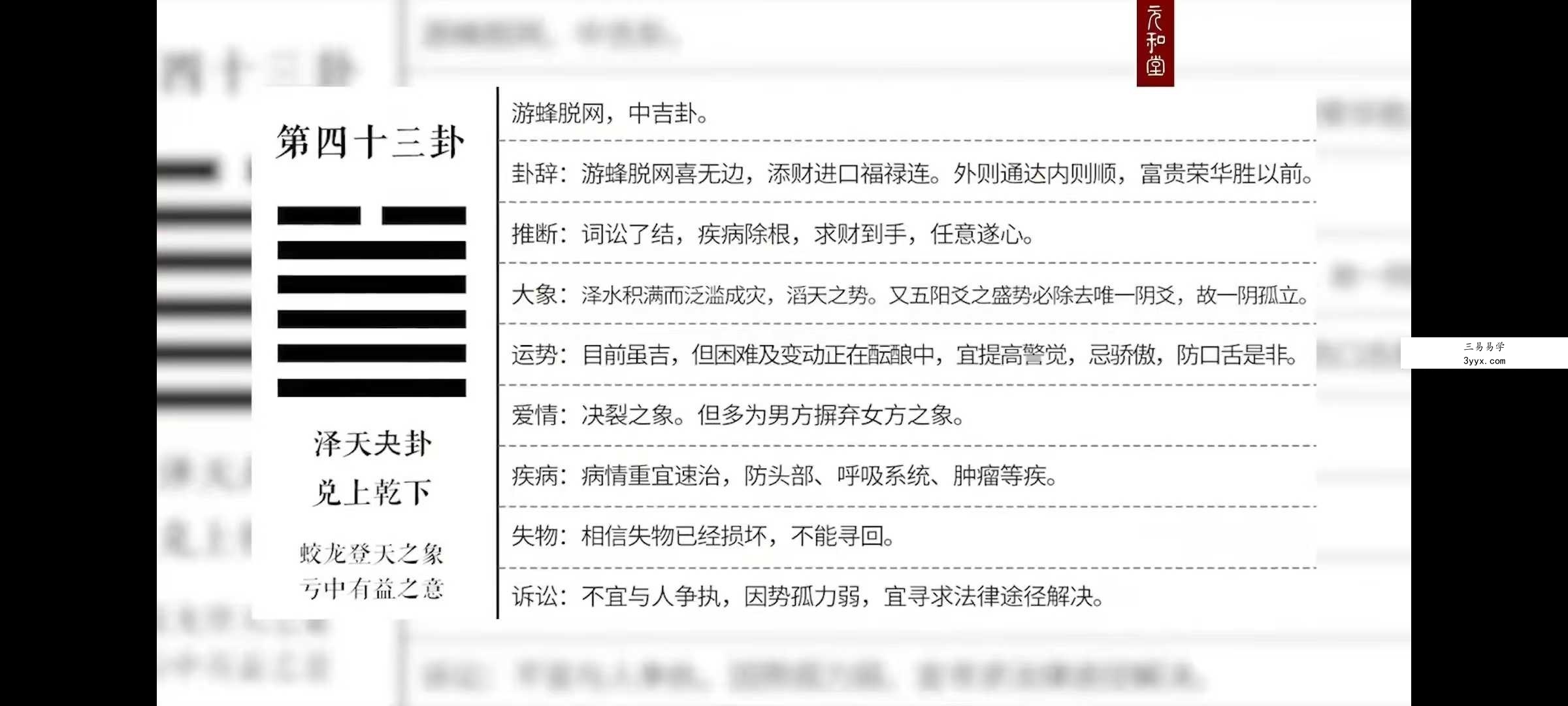 元和学院 迷罗 占上风卜先机丨预测学六大经典技法签占梅花占香占挂看人生28集 资料图片
