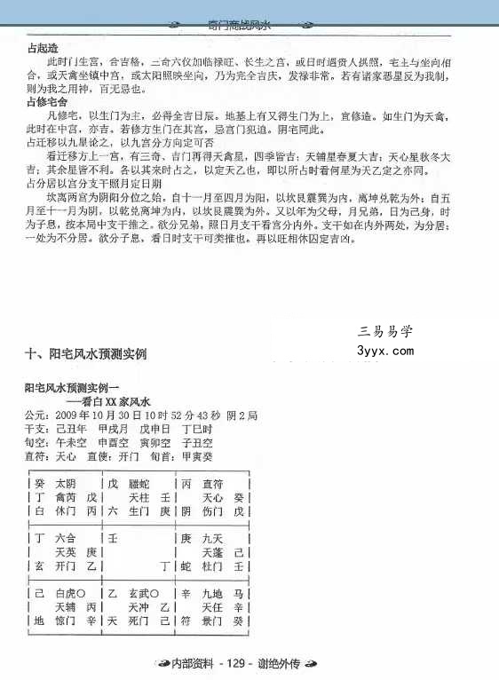马兴《奇门商战风水》196页 资料图片
