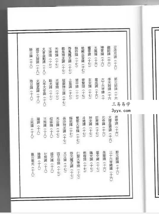 《道教讳字集秘本》47页 资料图片