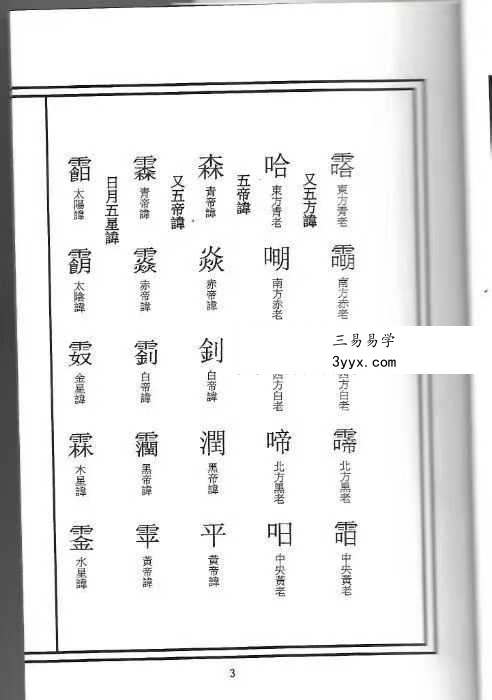 《道教讳字集秘本》47页 资料图片
