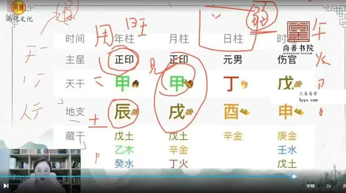 马群 四柱八字总裁班课程7集 资料图片