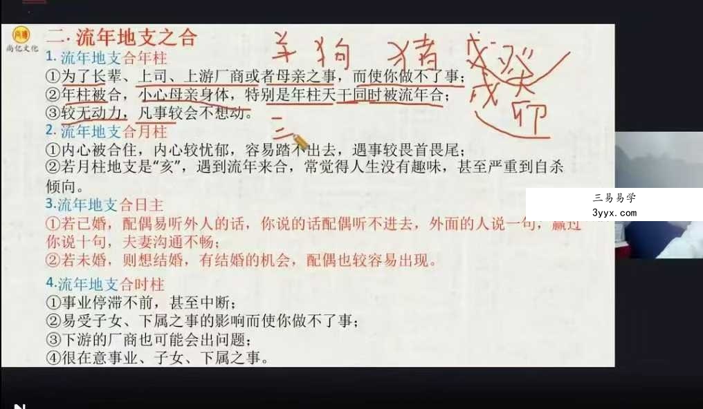 马群 四柱八字总裁班课程7集 资料图片
