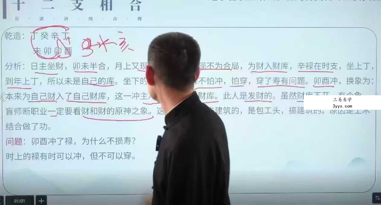 五俊老师盲派八字17集 资料图片