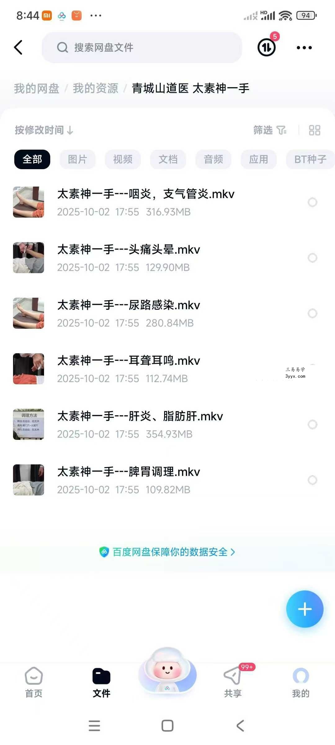 青城山道医 太素神一手5集 资料图片