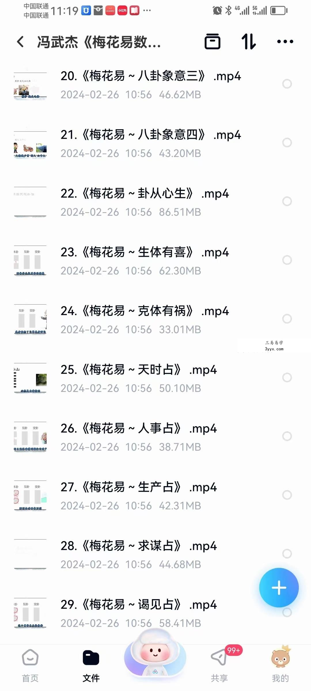 冯武杰《梅花易数》30集 资料图片