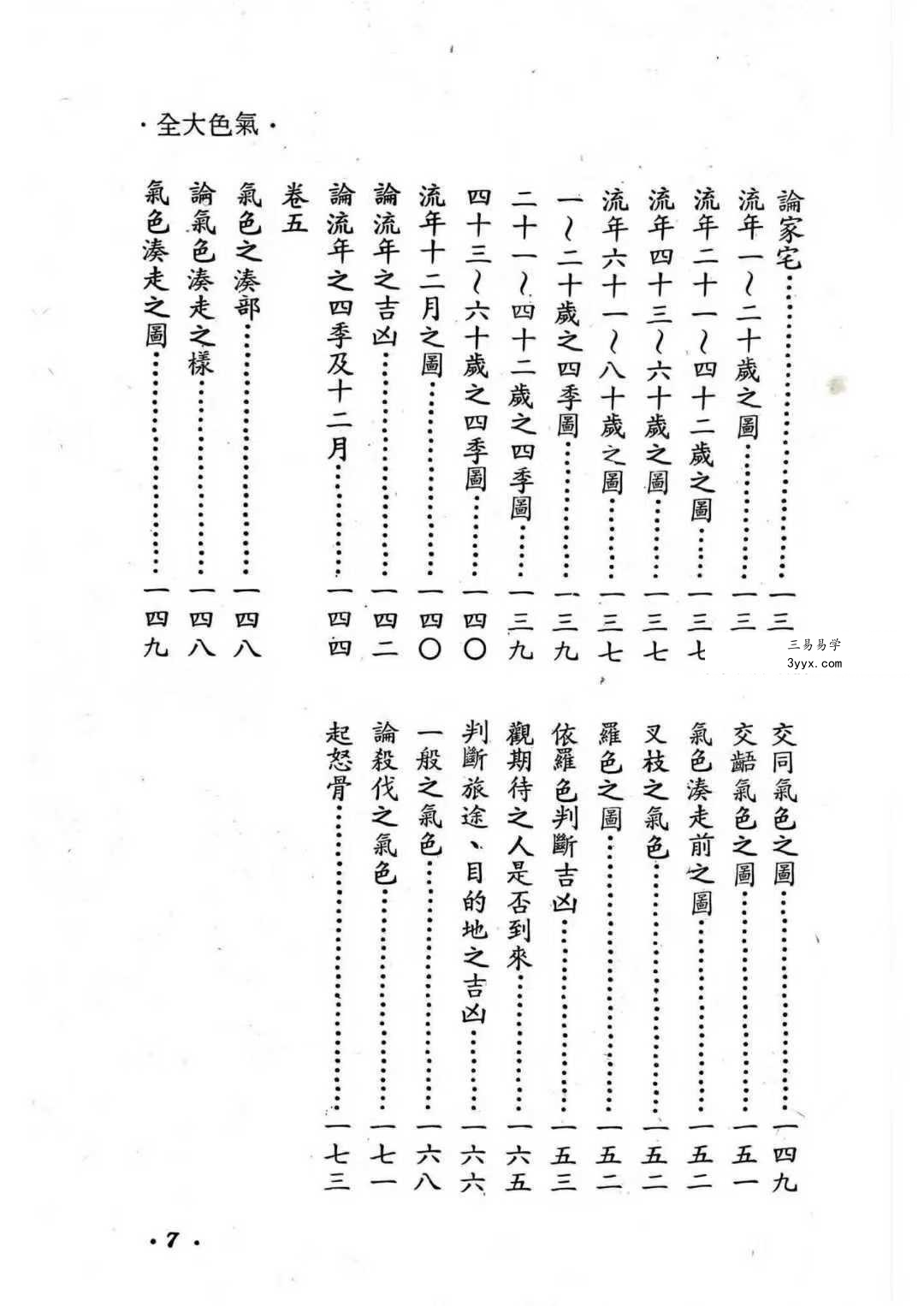 水野南北《气色大全》172页 资料图片