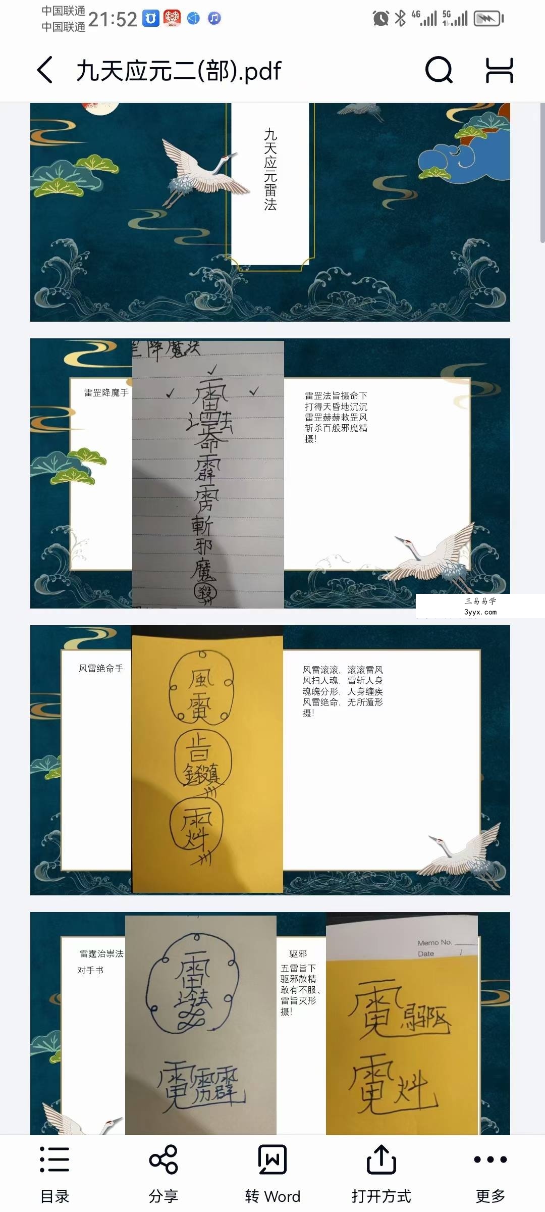 法善 九天应元雷法（第二部）视频+文档 资料图片