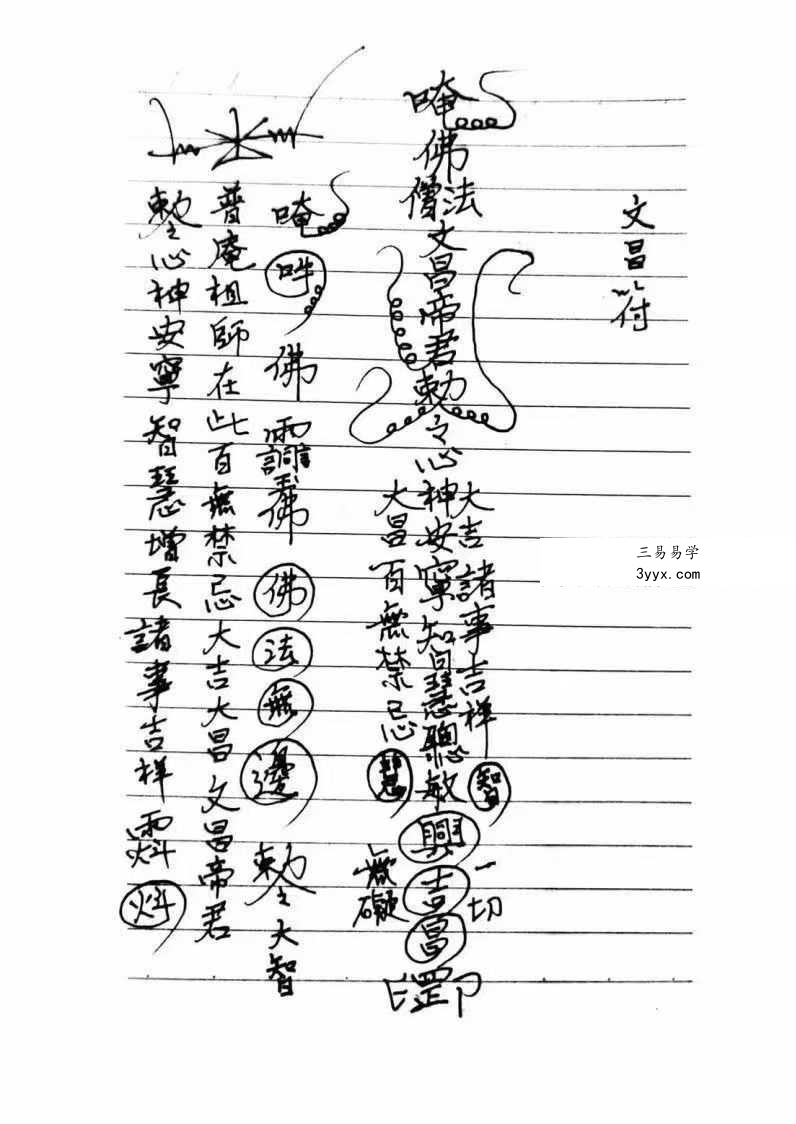 普庵法本笔记（高清）104页 资料图片
