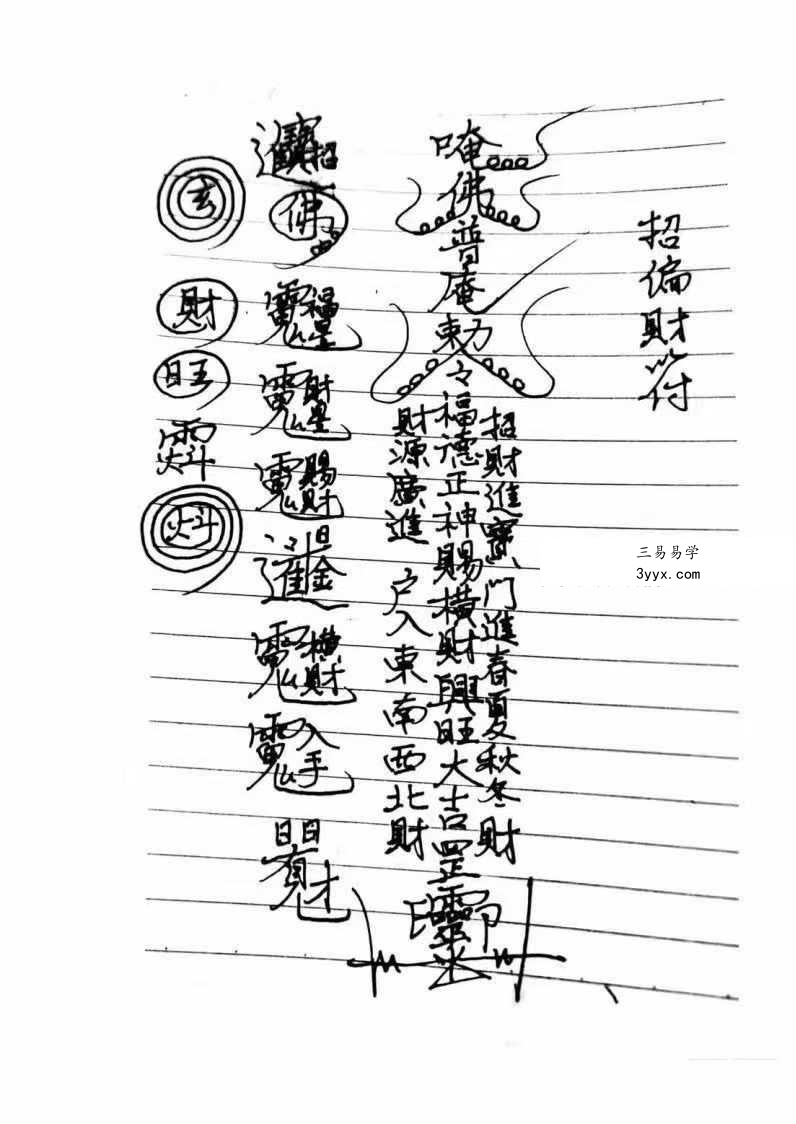 普庵法本笔记（高清）104页 资料图片