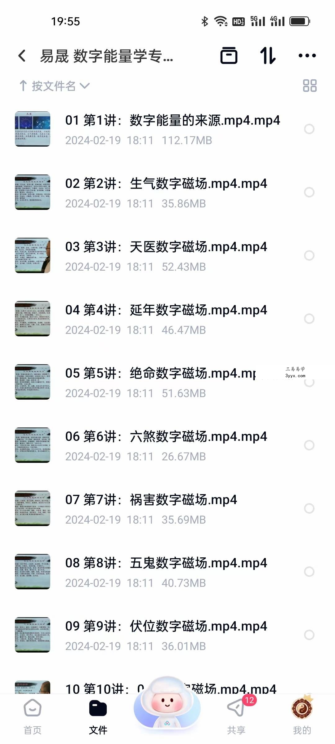 易晟 数字能量学专业课程 20讲 资料图片