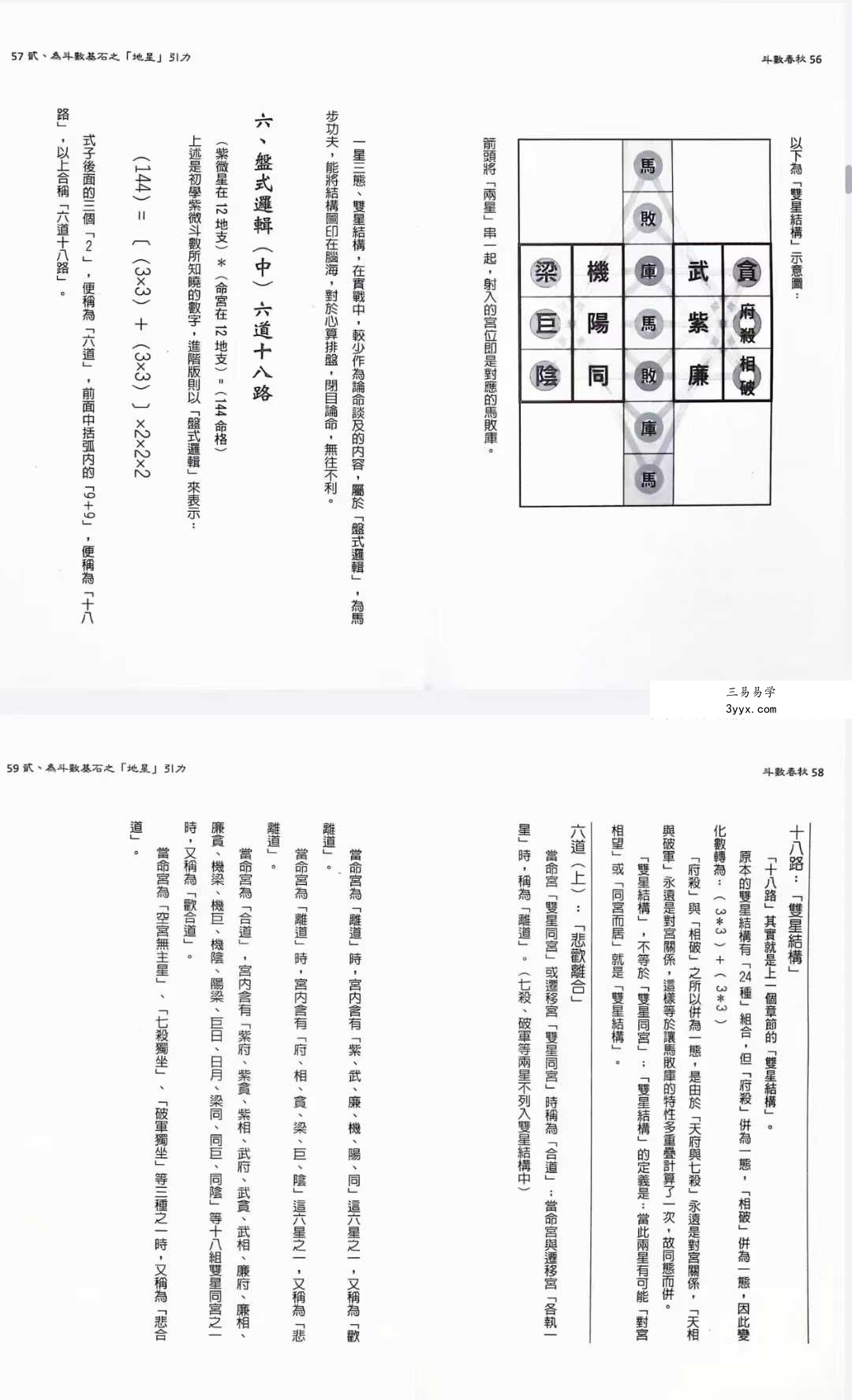 施大尧《斗数春秋》303页 资料图片
