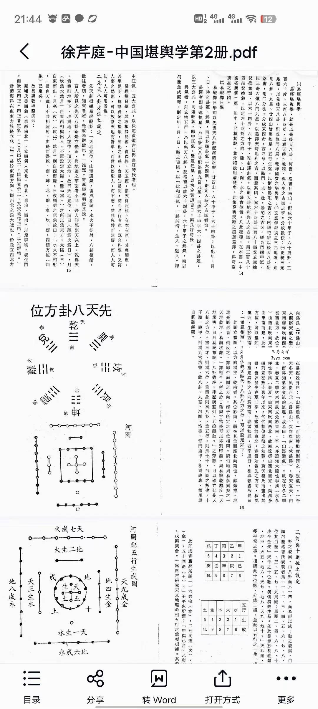 徐芹庭-中国堪舆学（1-5册） 资料图片