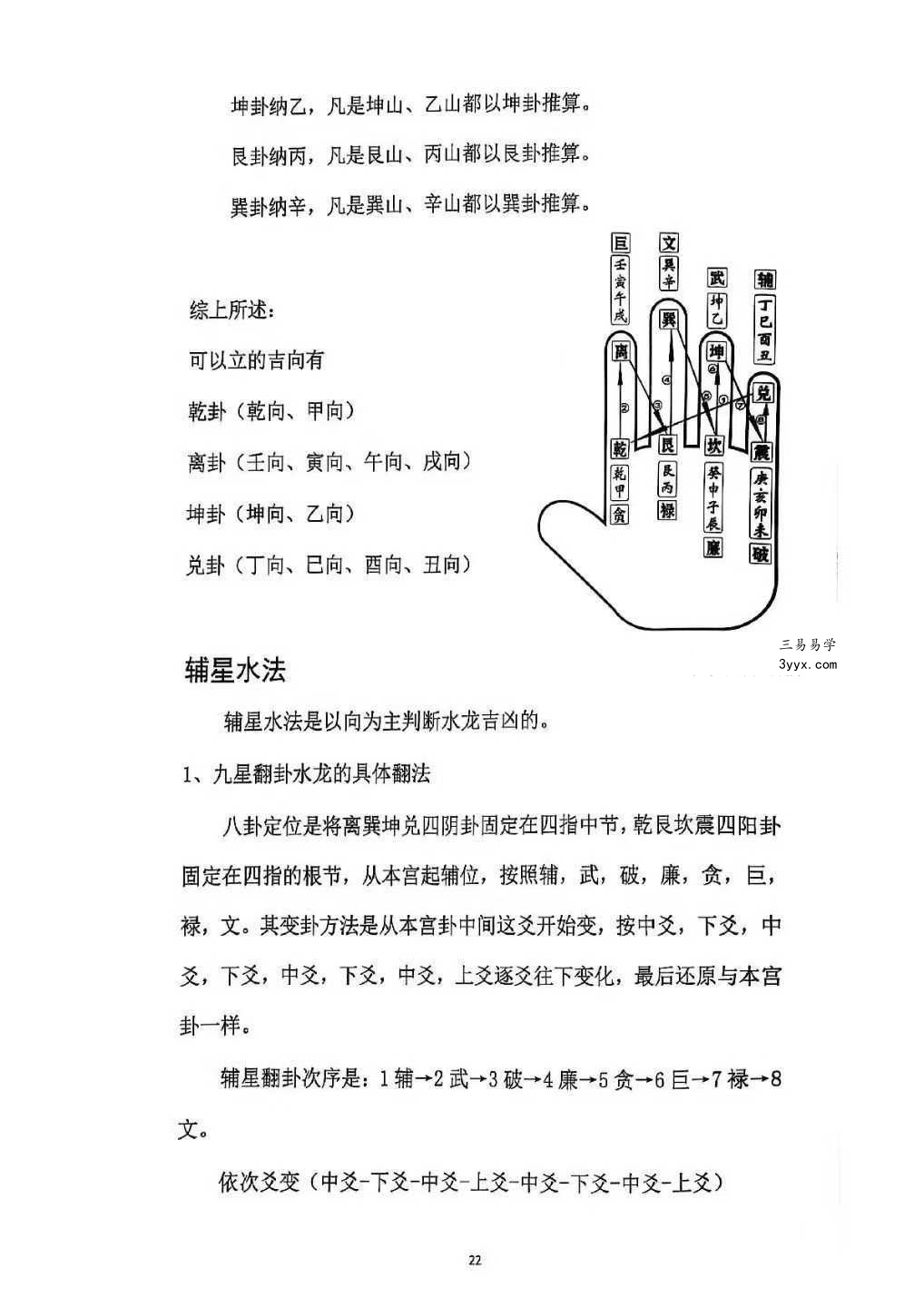 财慧阁 三合罗盘《三合消砂纳水立向》251页 资料图片