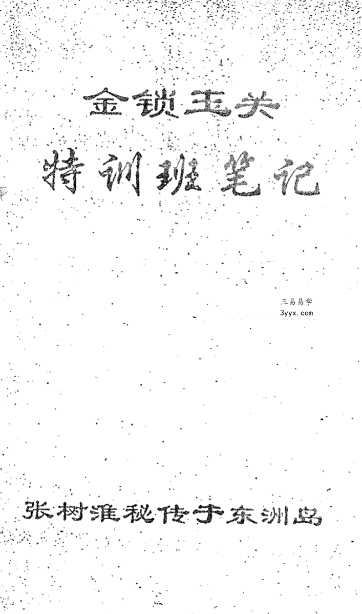 张树淮《金锁玉关》4本合集 资料图片