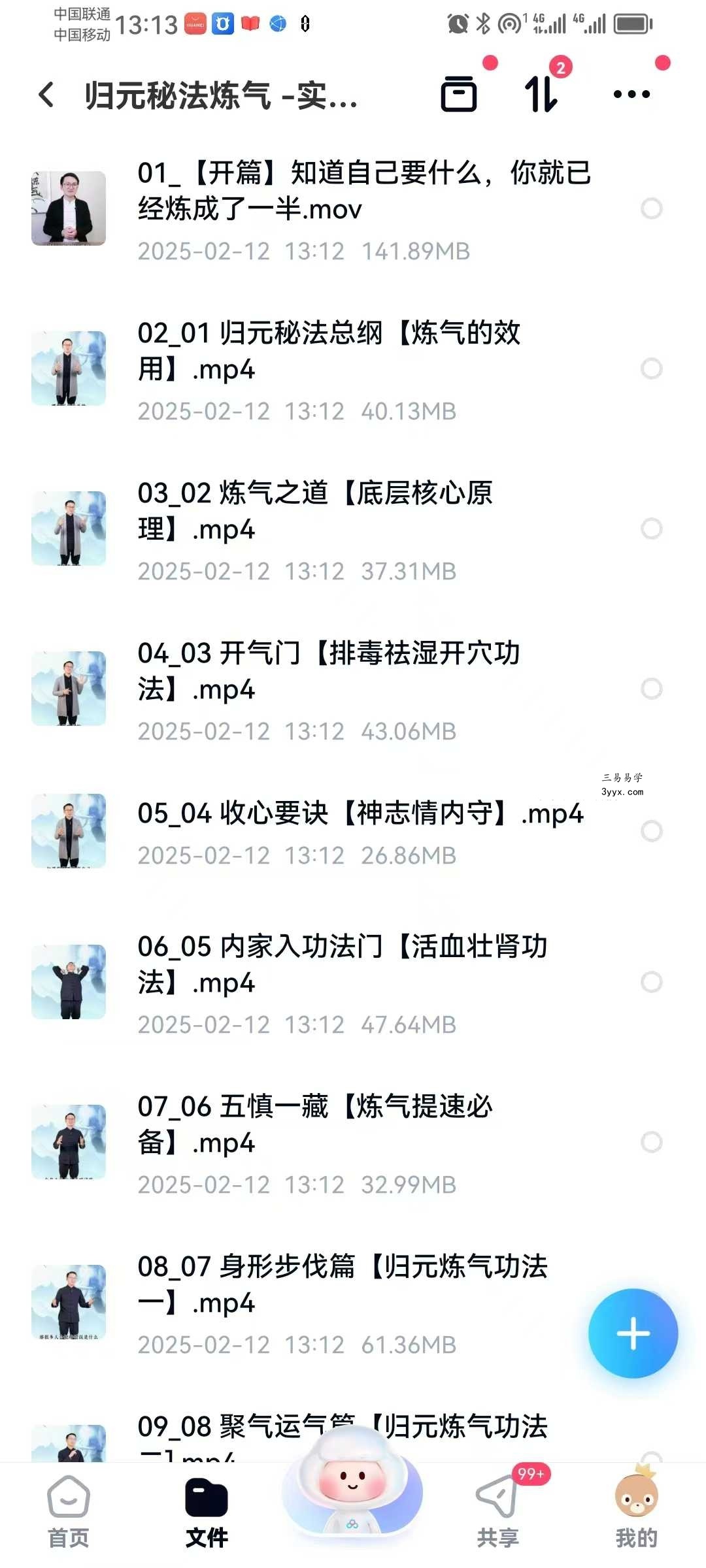归元秘法炼气 -实操大课19集 资料图片