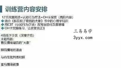 21天OH卡情绪驯养计划：从＂一点就炸＂到＂波澜不惊＂的蜕变指南16集 资料图片