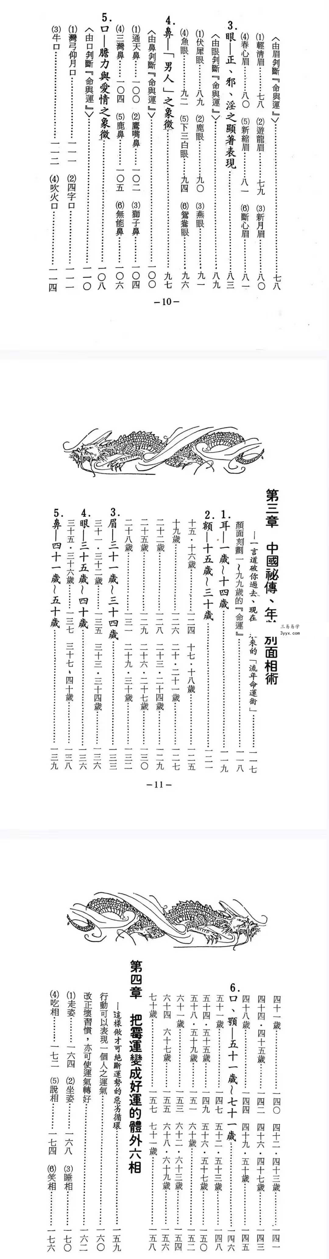 陈炳昆《中国秘传面相术》182页 资料图片