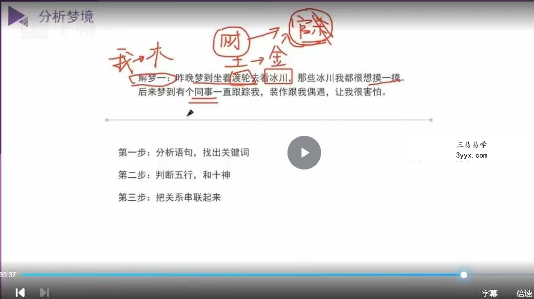 晴堂解梦兴趣课1集视频 资料图片